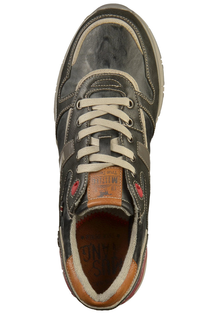 Mustang Sneaker Lederimitat Grau - surf4shoes