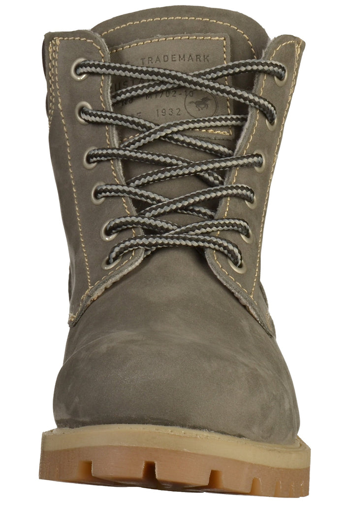 Mustang Stiefelette Leder Dunkelgrau - surf4shoes