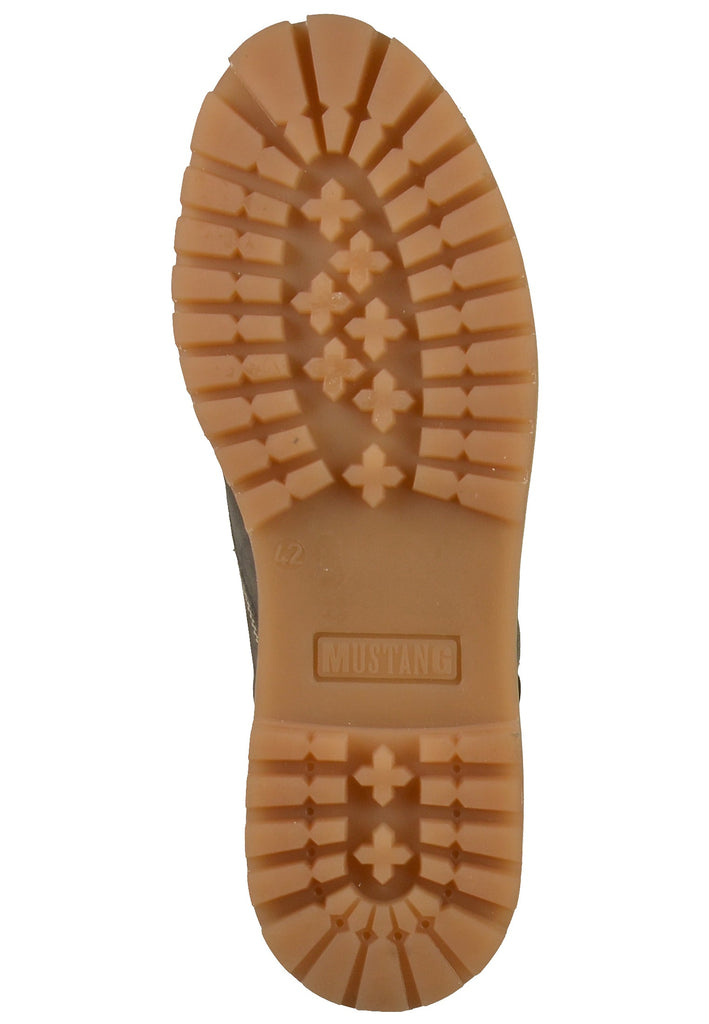 Mustang Stiefelette Leder Dunkelgrau - surf4shoes