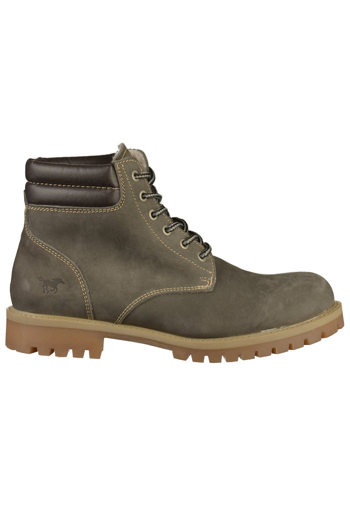 Mustang Stiefelette Leder Dunkelgrau - surf4shoes