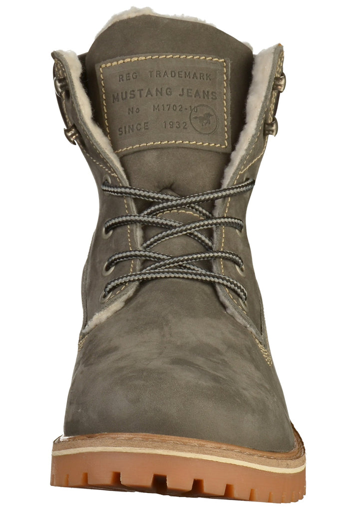 Mustang Stiefelette Leder Dunkelgrau - surf4shoes