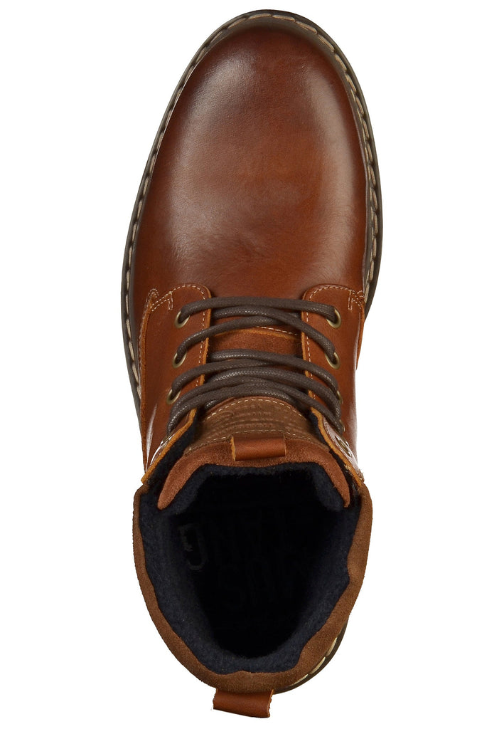 Mustang Stiefelette Leder Braun - surf4shoes