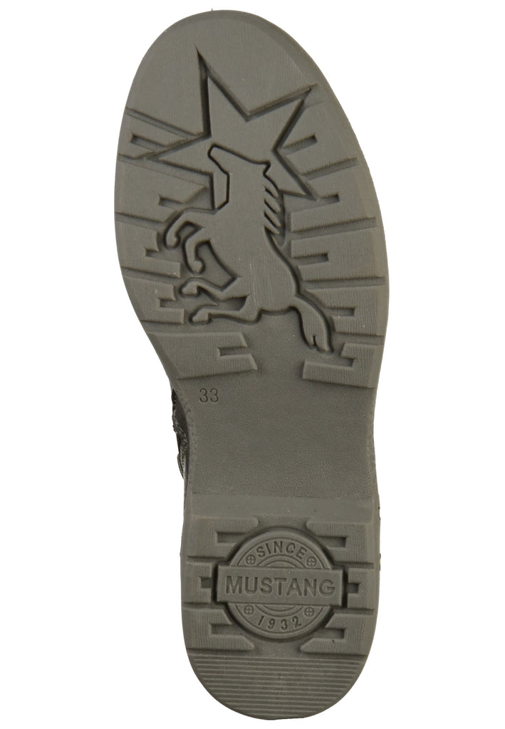 Mustang Stiefel Lederimitat Dunkelgrau - surf4shoes