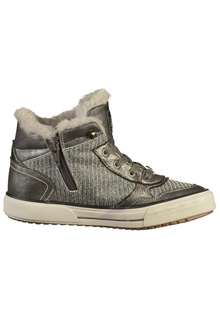Mustang Sneaker Lederimitat/Textil Grau - surf4shoes