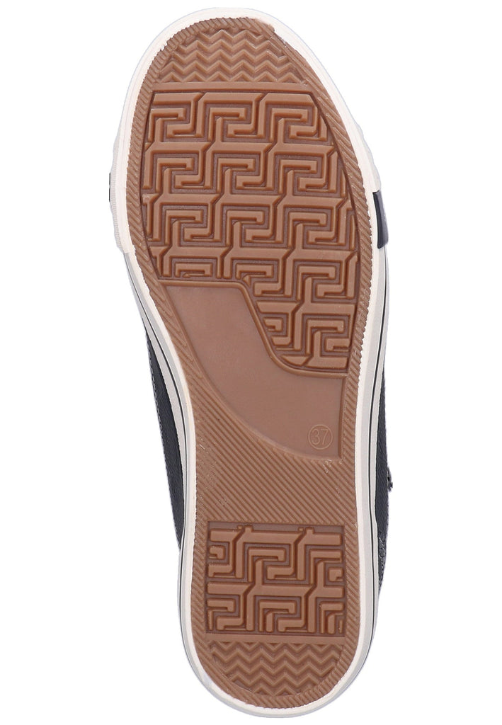 Mustang Sneaker Lederimitat Blau - surf4shoes