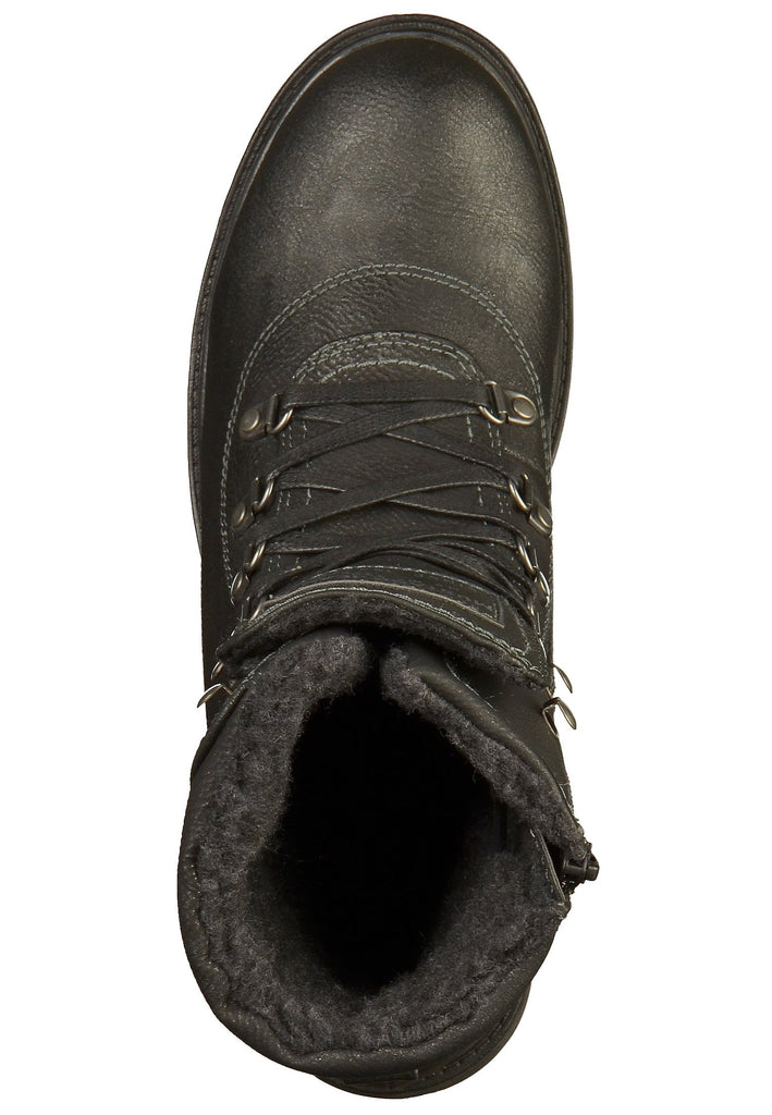 Mustang Stiefelette Lederimitat Graphit - surf4shoes