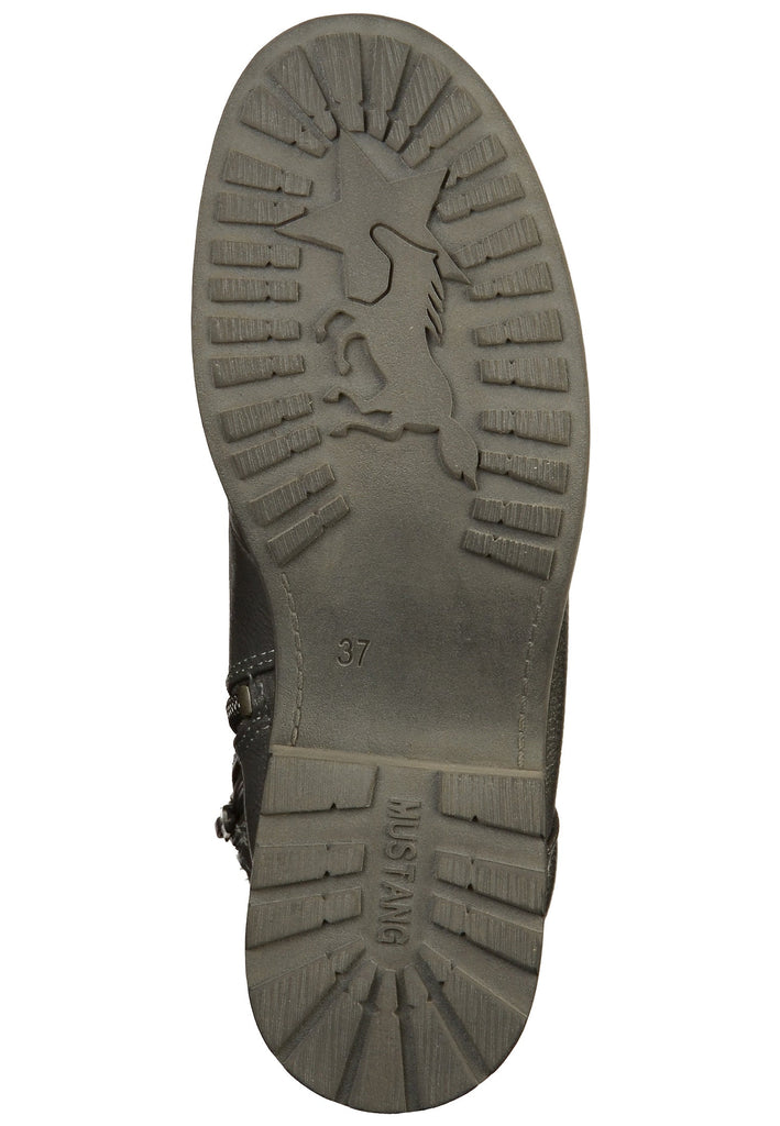 Mustang Stiefelette Lederimitat Graphit - surf4shoes