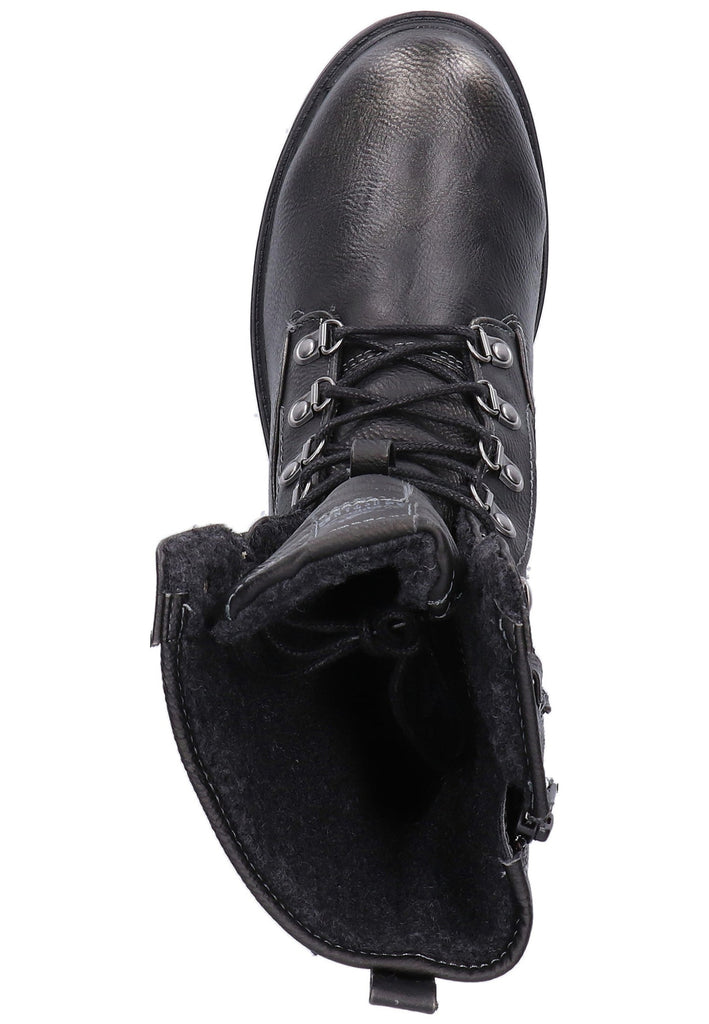 Mustang Stiefelette Lederimitat Graphit - surf4shoes