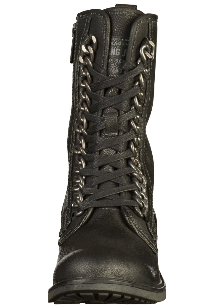 Mustang Stiefelette Lederimitat Graphit - surf4shoes