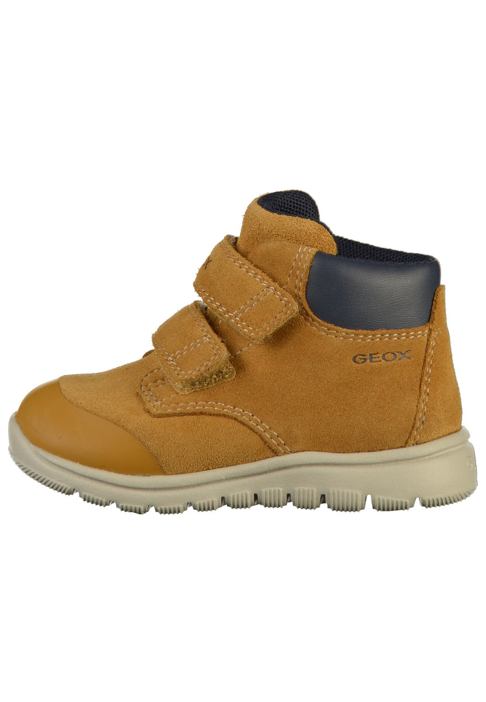 Geox Sneaker Lederimitat Hellbraun - surf4shoes