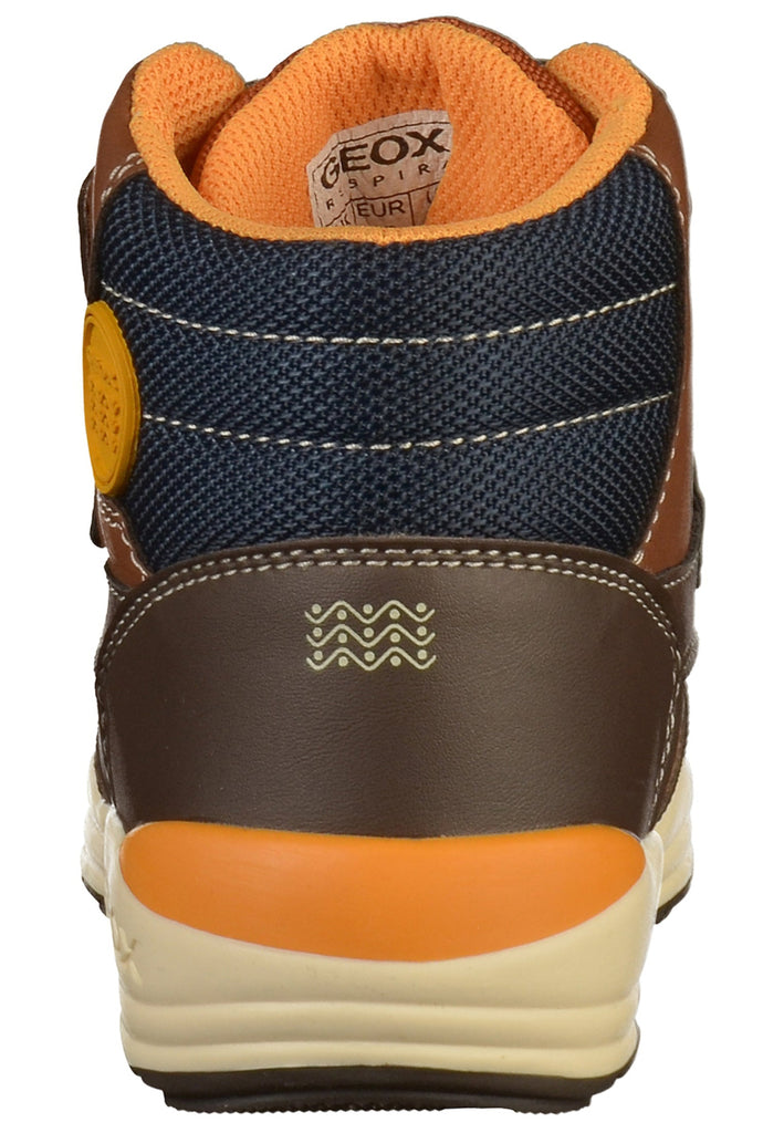 Geox Stiefelette Lederimitat/Textil Braun - surf4shoes