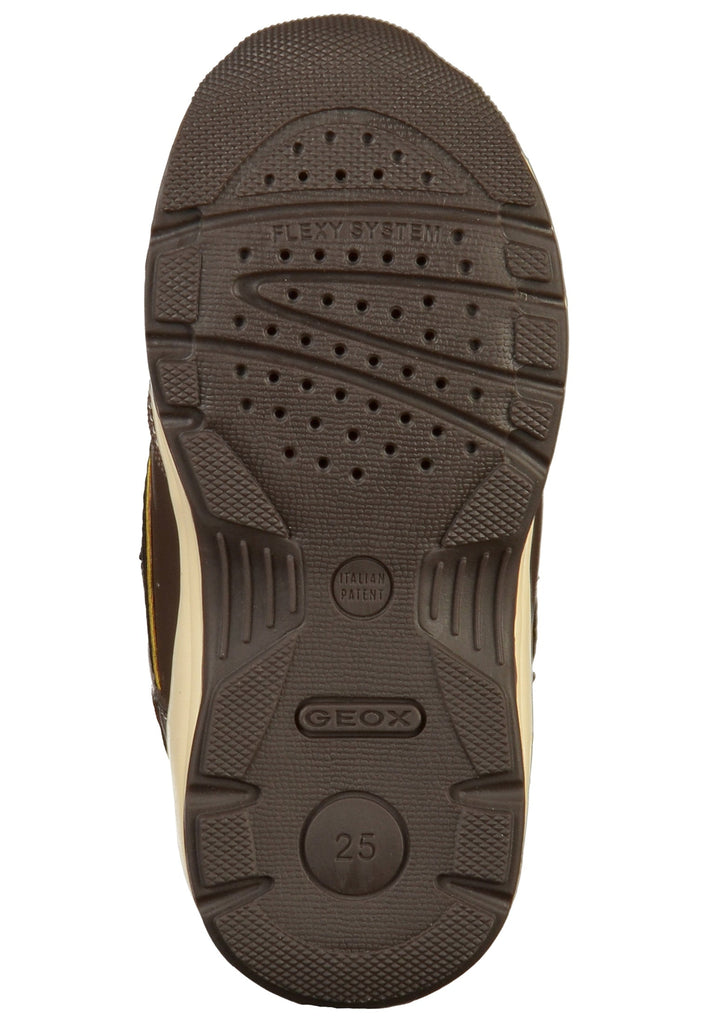Geox Stiefelette Lederimitat/Textil Braun - surf4shoes