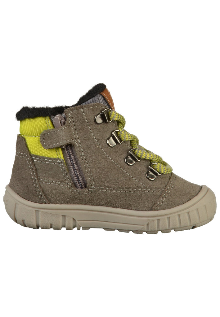 Geox Stiefelette Leder/Textil Grau - surf4shoes