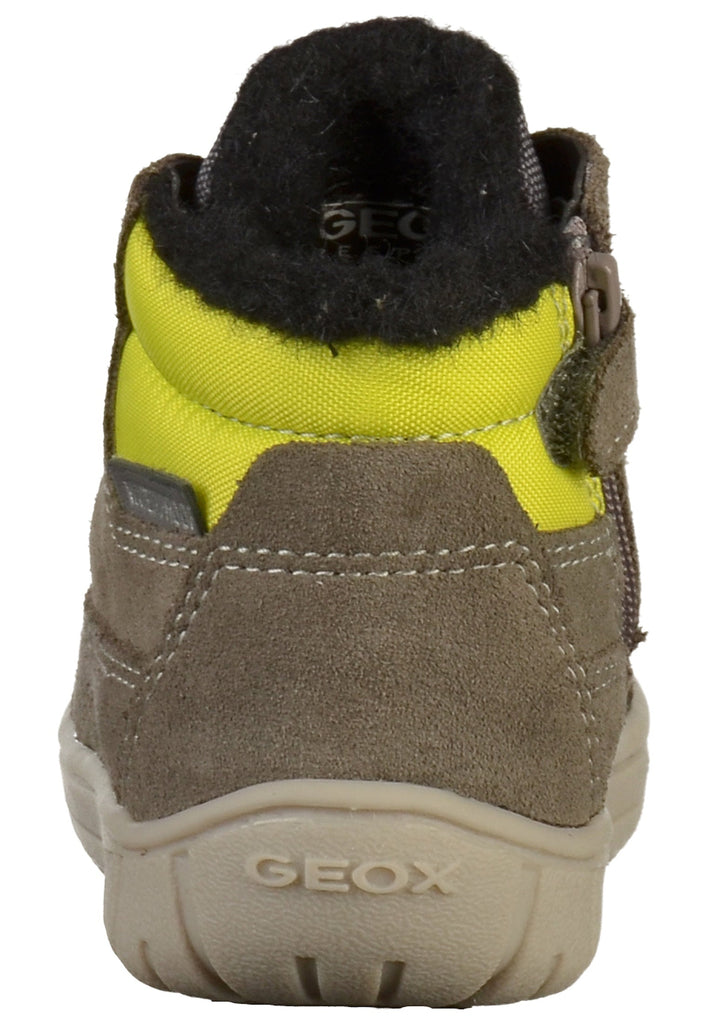 Geox Stiefelette Leder/Textil Grau - surf4shoes