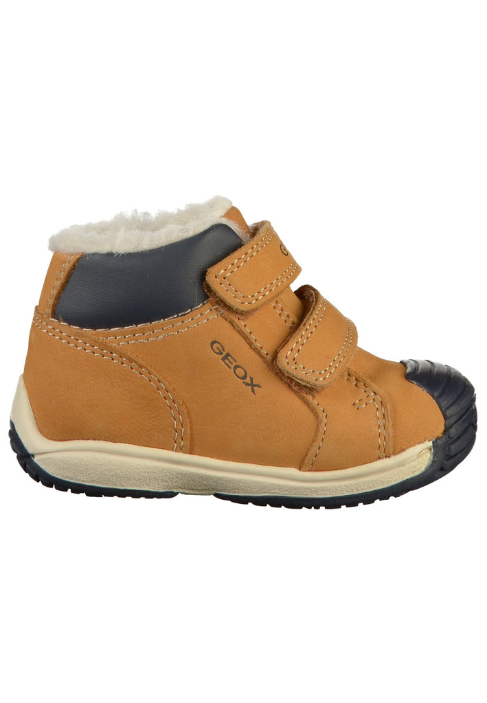 Geox Stiefelette Lederimitat Braun - surf4shoes