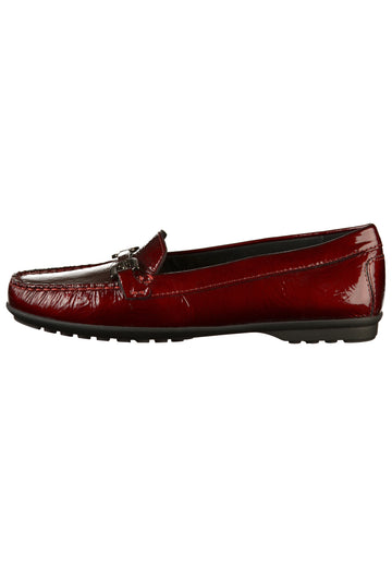 Geox Mokassin Leder Bordeaux - surf4shoes