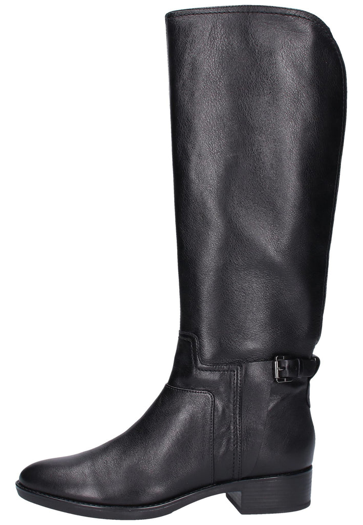 Geox Stiefel Leder Schwarz - surf4shoes
