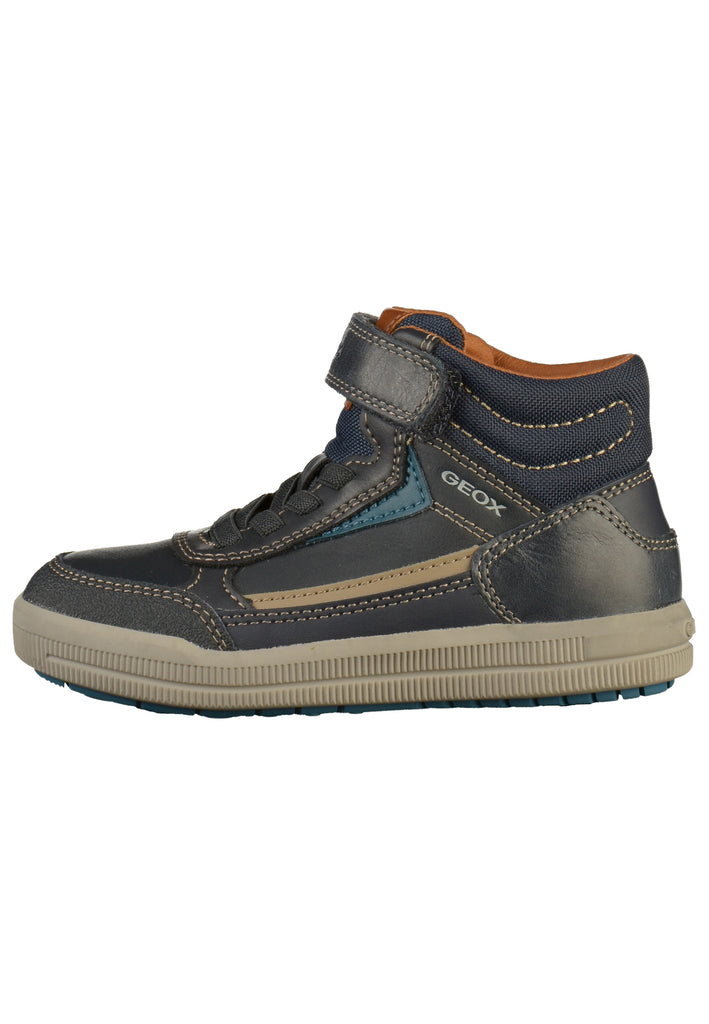 Geox Sneaker Lederimitat Blau - surf4shoes