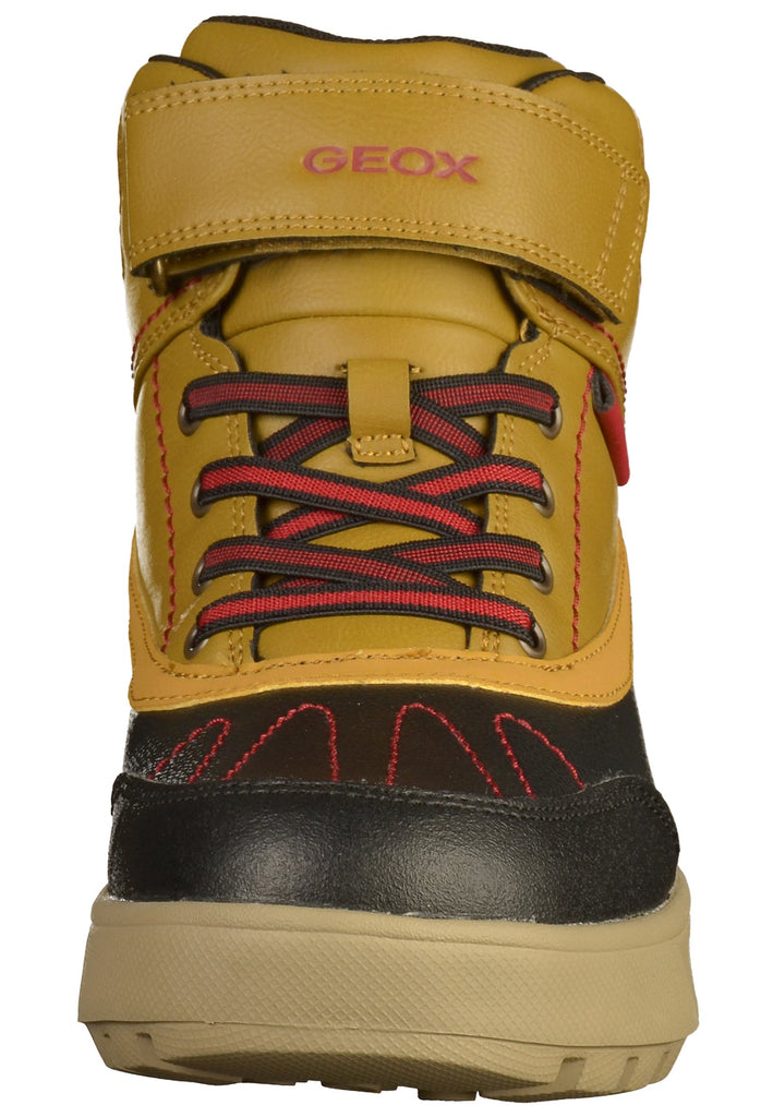 Geox Stiefelette Lederimitat Dunkelgelb - surf4shoes