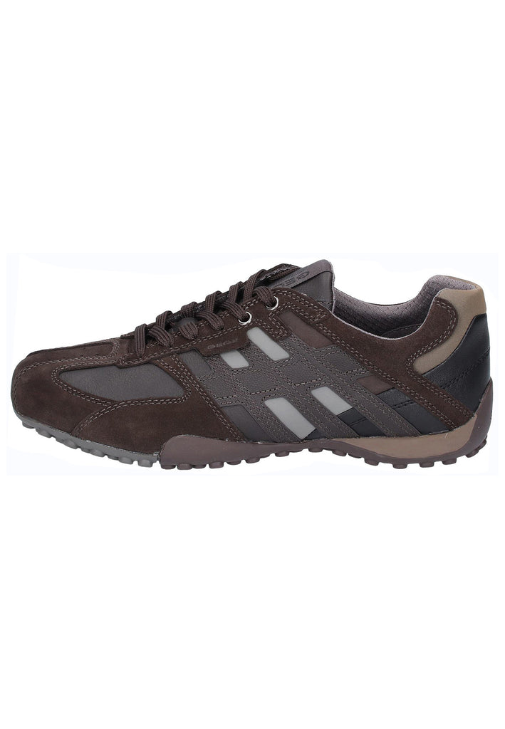 Geox Sneaker Lederimitat Braun - surf4shoes