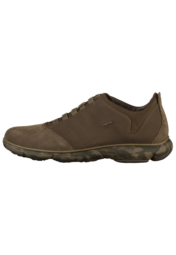 Geox Sneaker Leder/Textil Braun - surf4shoes