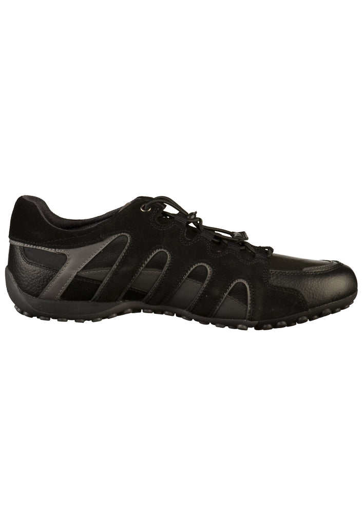 Geox Halbschuhe Lederimitat Schwarz - surf4shoes