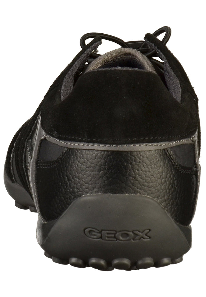 Geox Halbschuhe Lederimitat Schwarz - surf4shoes