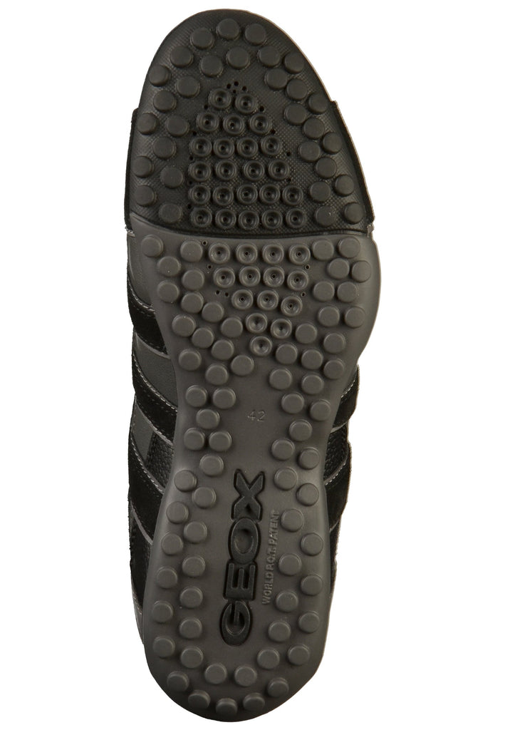 Geox Halbschuhe Lederimitat Schwarz - surf4shoes