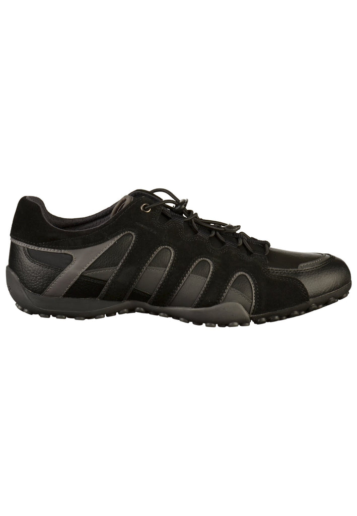 Geox Halbschuhe Lederimitat Schwarz - surf4shoes
