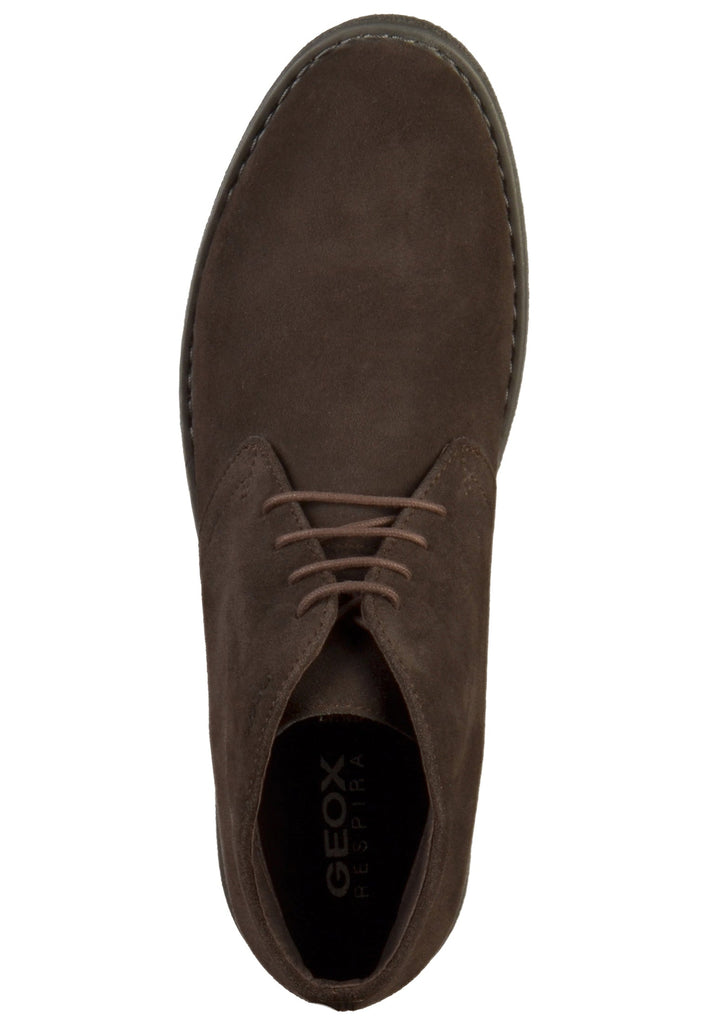 Geox Halbschuhe Nubukleder Braun - surf4shoes