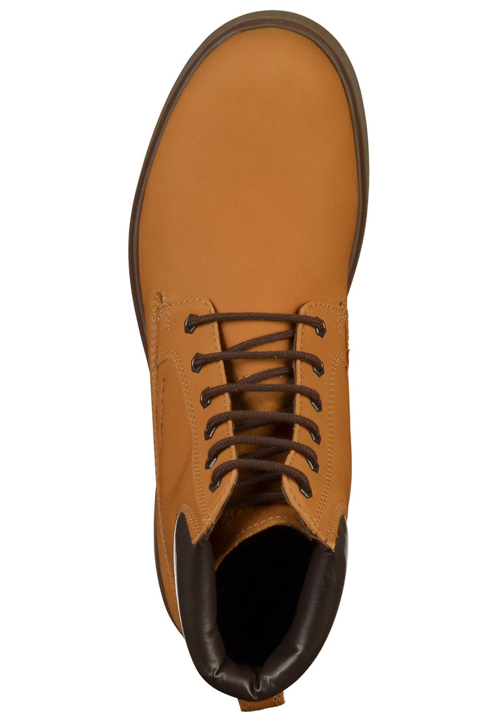 Geox Stiefelette Nubukleder Hellbraun - surf4shoes