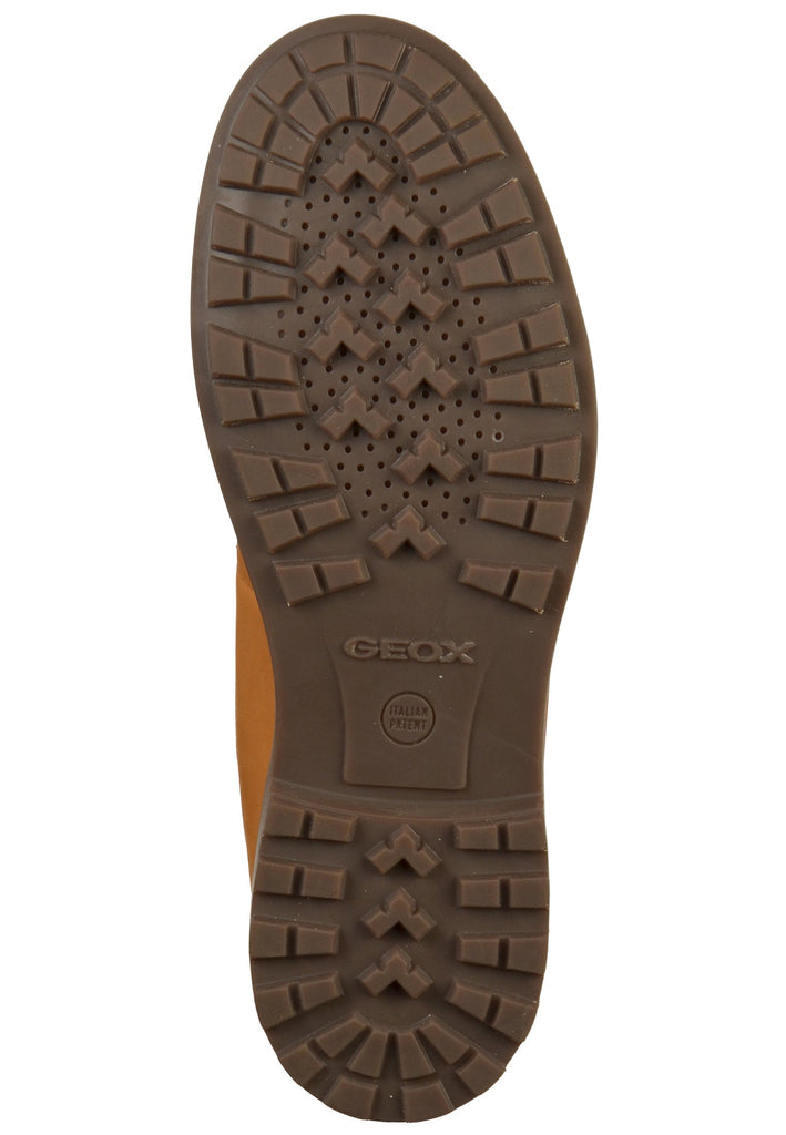 Geox Stiefelette Nubukleder Hellbraun - surf4shoes