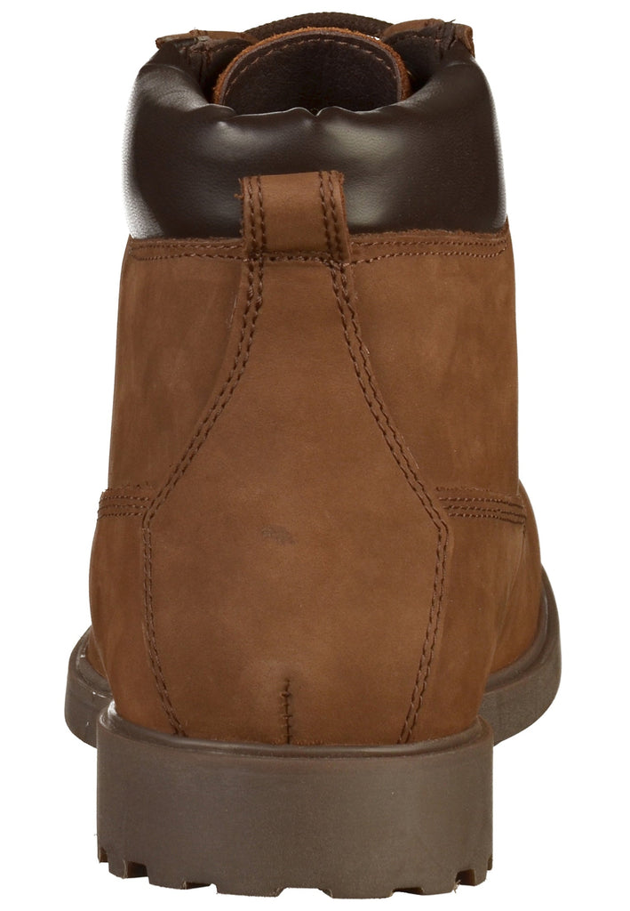 Geox Stiefelette Nubukleder Braun - surf4shoes