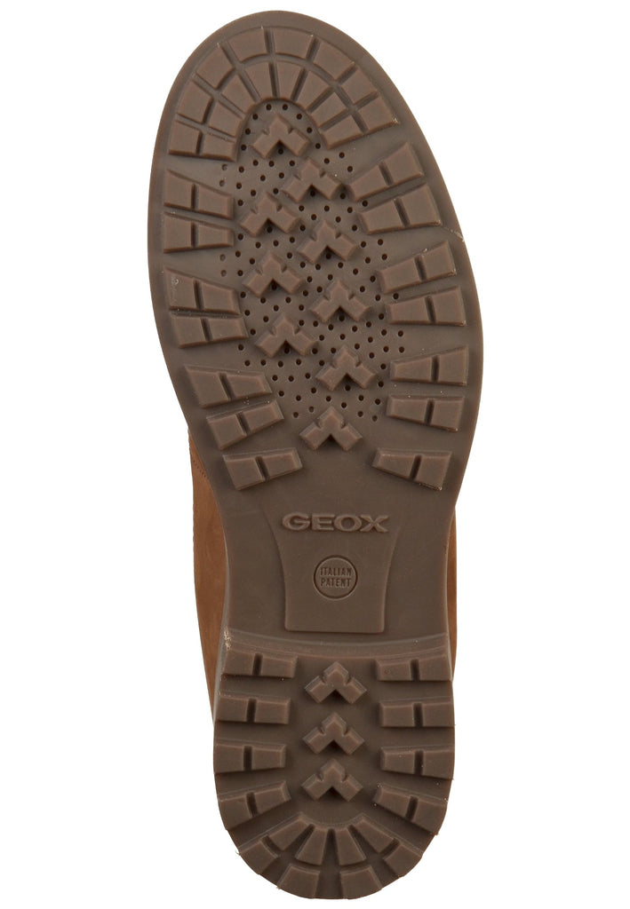 Geox Stiefelette Nubukleder Braun - surf4shoes