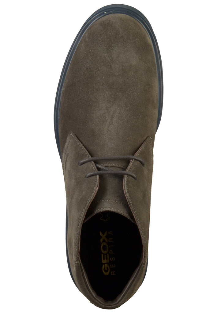 Geox Stiefelette Nubukleder Braun - surf4shoes