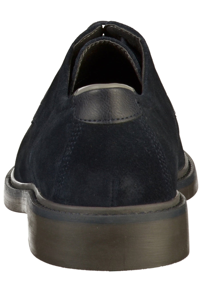 Geox Halbschuhe Nubukleder Blau - surf4shoes