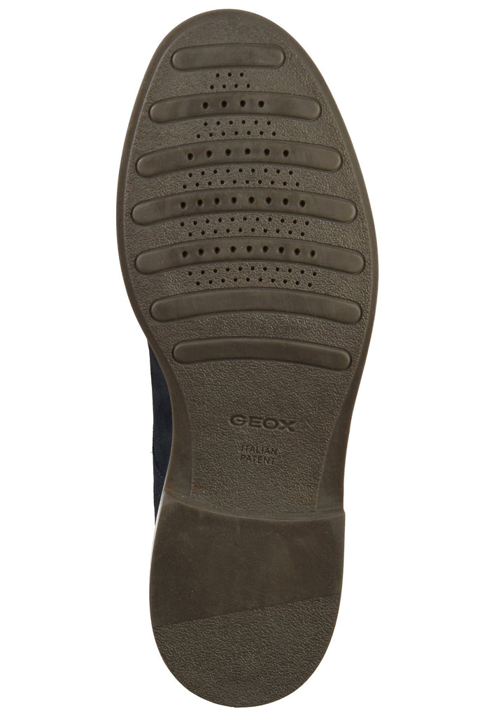 Geox Halbschuhe Nubukleder Blau - surf4shoes