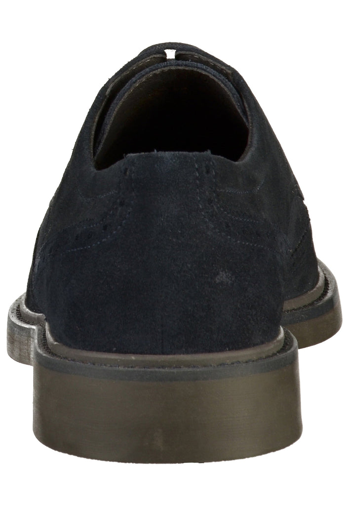 Geox Halbschuhe Nubukleder Blau - surf4shoes