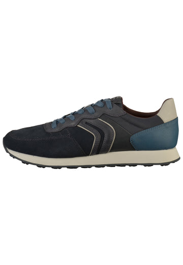 Geox Sneaker Lederimitat Blau - surf4shoes