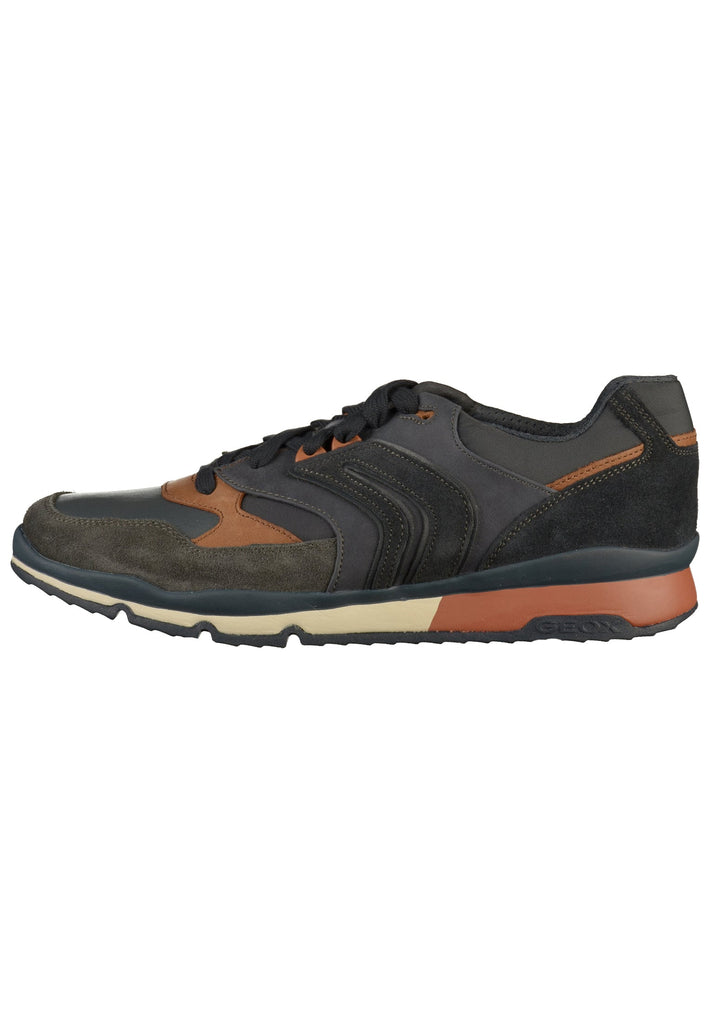 Geox Sneaker Leder/Textil Blau - surf4shoes