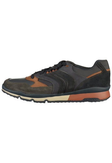 Geox Sneaker Leder/Textil Blau - surf4shoes