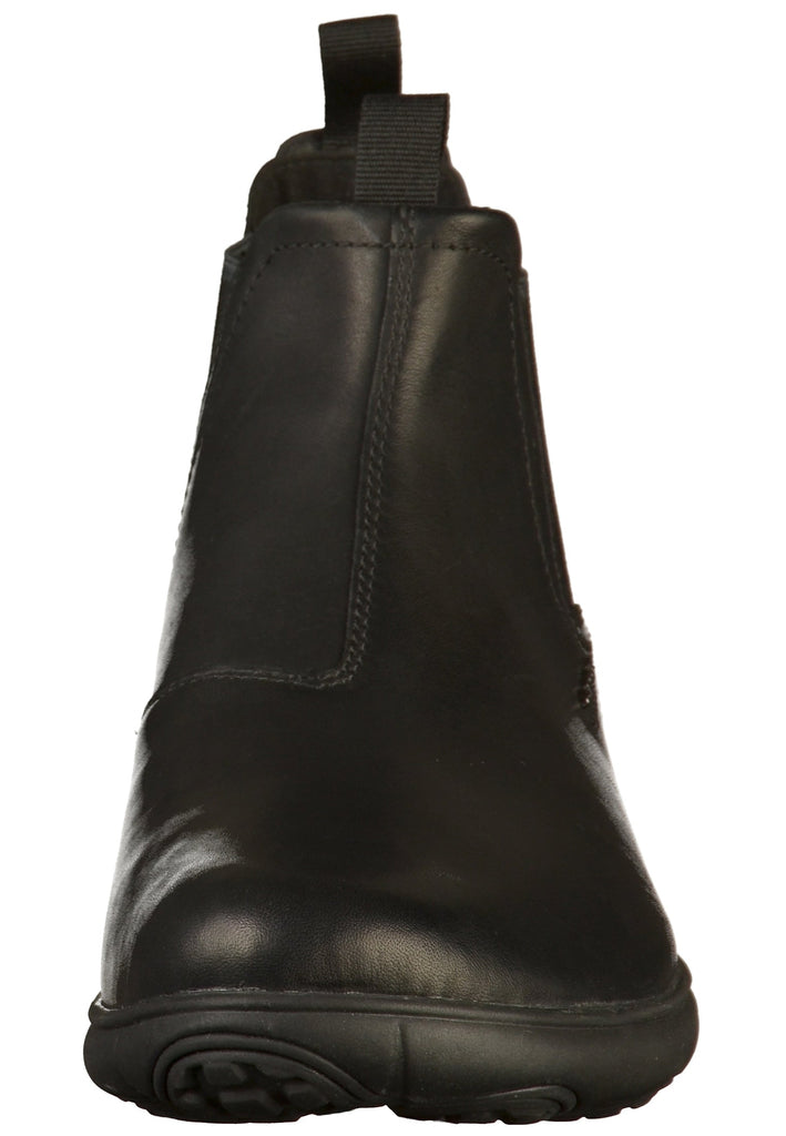 Geox Stiefelette Leder/Textil Schwarz - surf4shoes