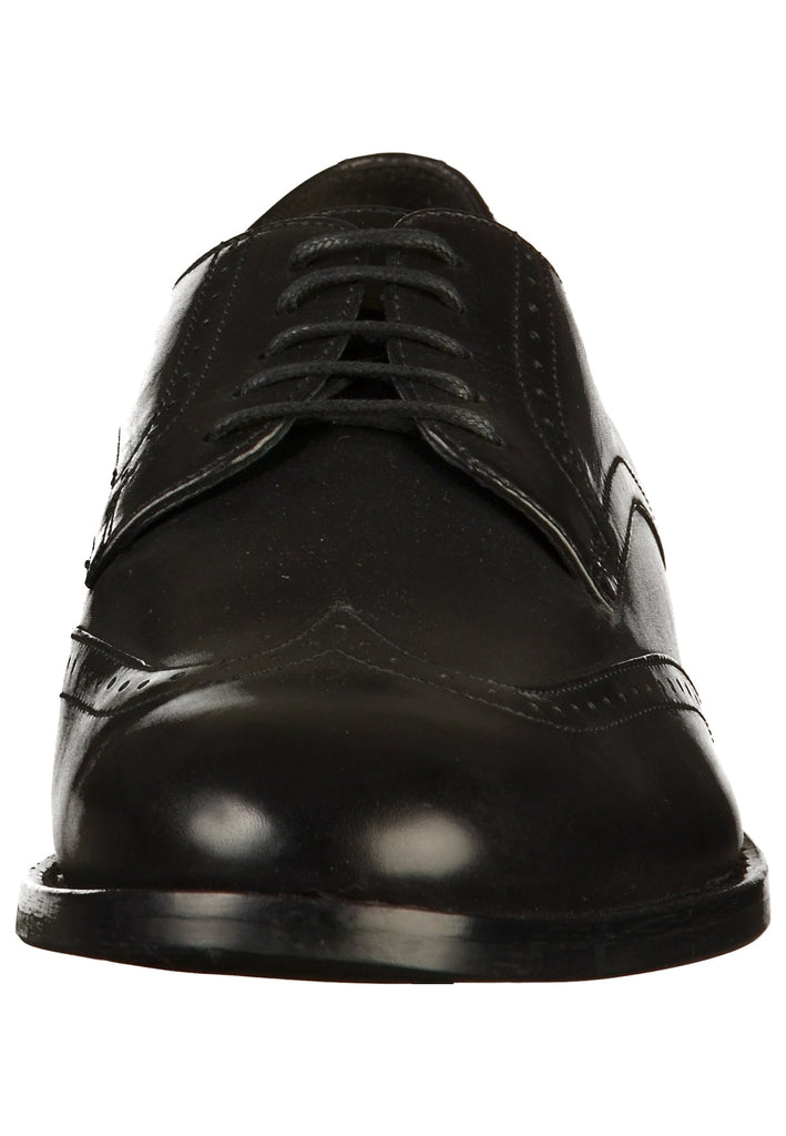 Geox Businessschuhe Leder Schwarz - surf4shoes