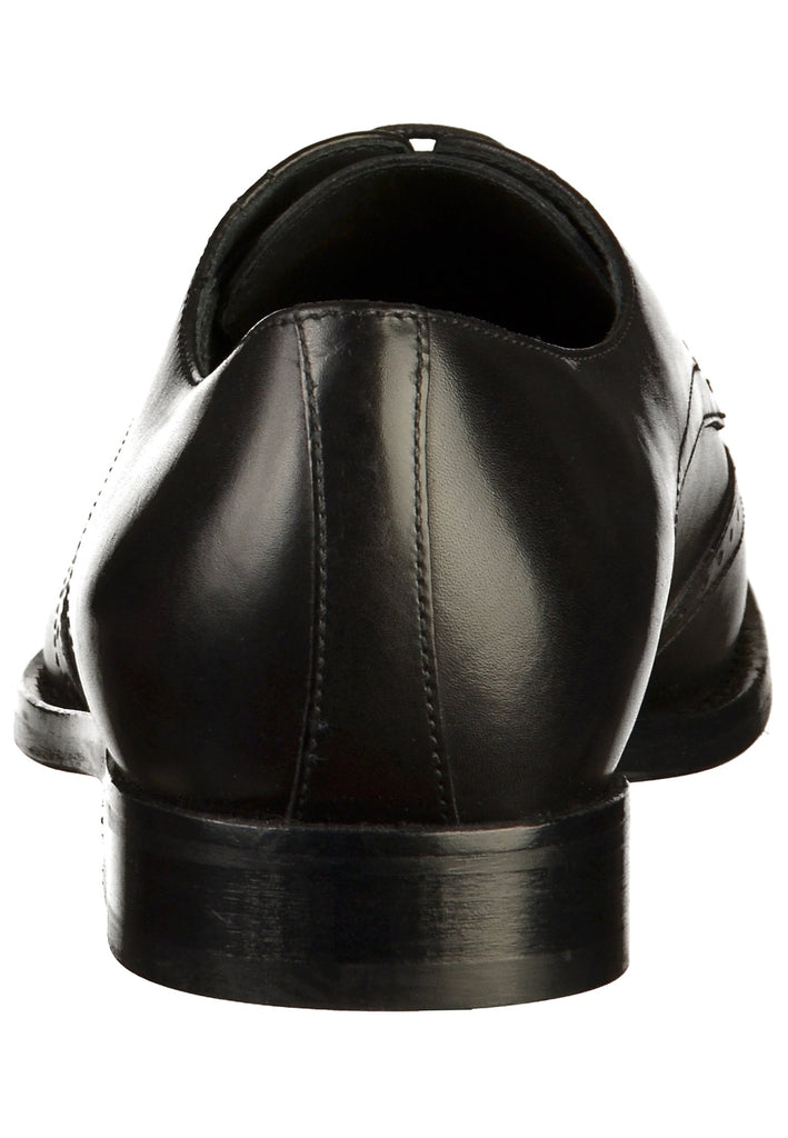 Geox Businessschuhe Leder Schwarz - surf4shoes