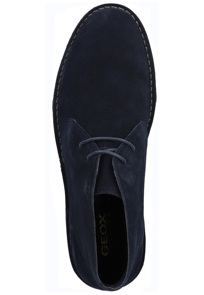 Geox Halbschuhe Veloursleder Navy - surf4shoes
