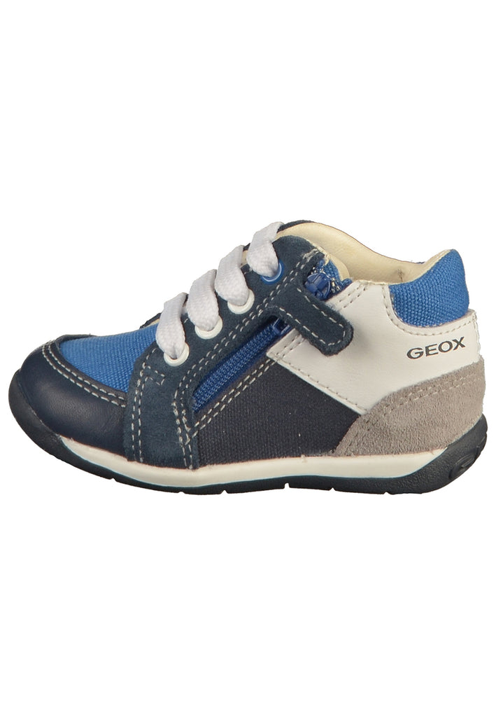 Geox Sneaker Veloursleder/Textil Navy - surf4shoes
