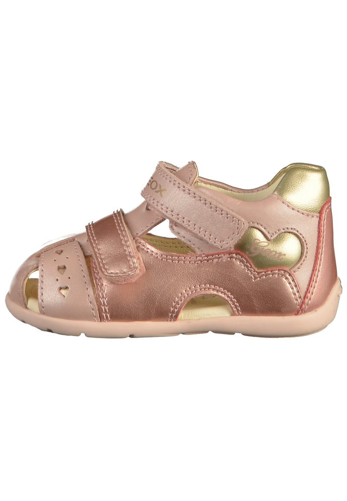 Geox Sandalen Leder Gold - surf4shoes