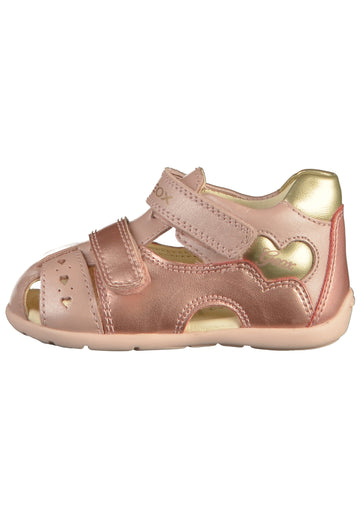 Geox Sandalen Leder Gold - surf4shoes