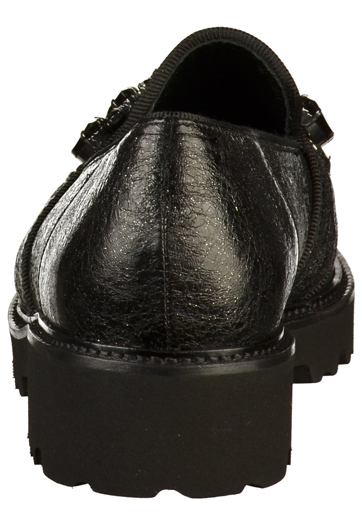 Gabor Slipper Leder Schwarz - surf4shoes