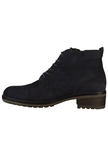 Gabor Stiefelette Veloursleder Ocean - surf4shoes